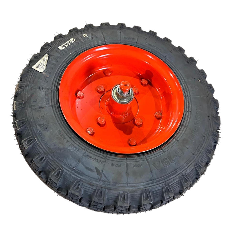 Диск 5.00х10 в сборе (диск, ступица, шина с осью обычное) МТЗ