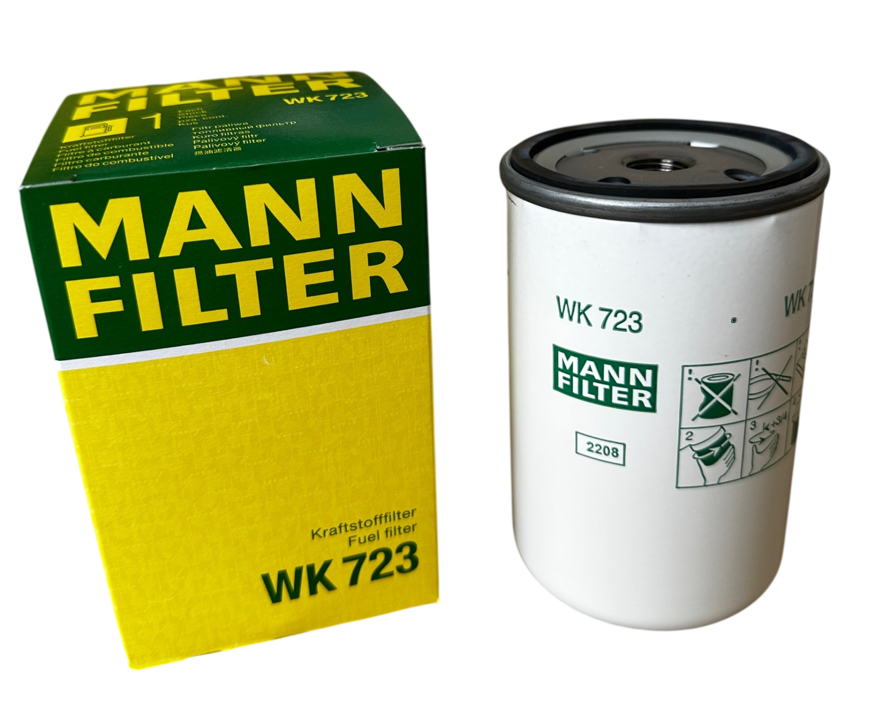 Топливный фильтр MANN-FILTER WK 723