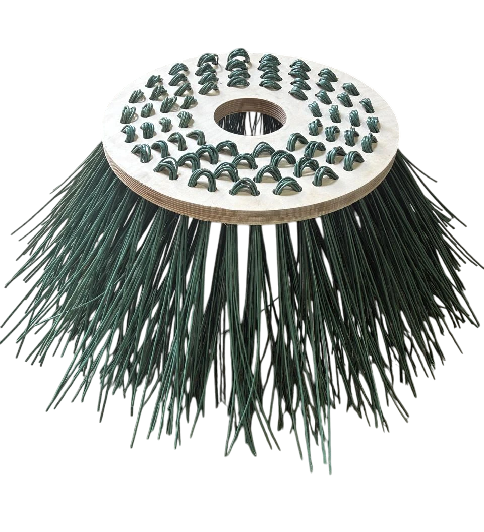 Щетка лотковая 100*400 (4 ряда, п/п/п/п) фанера