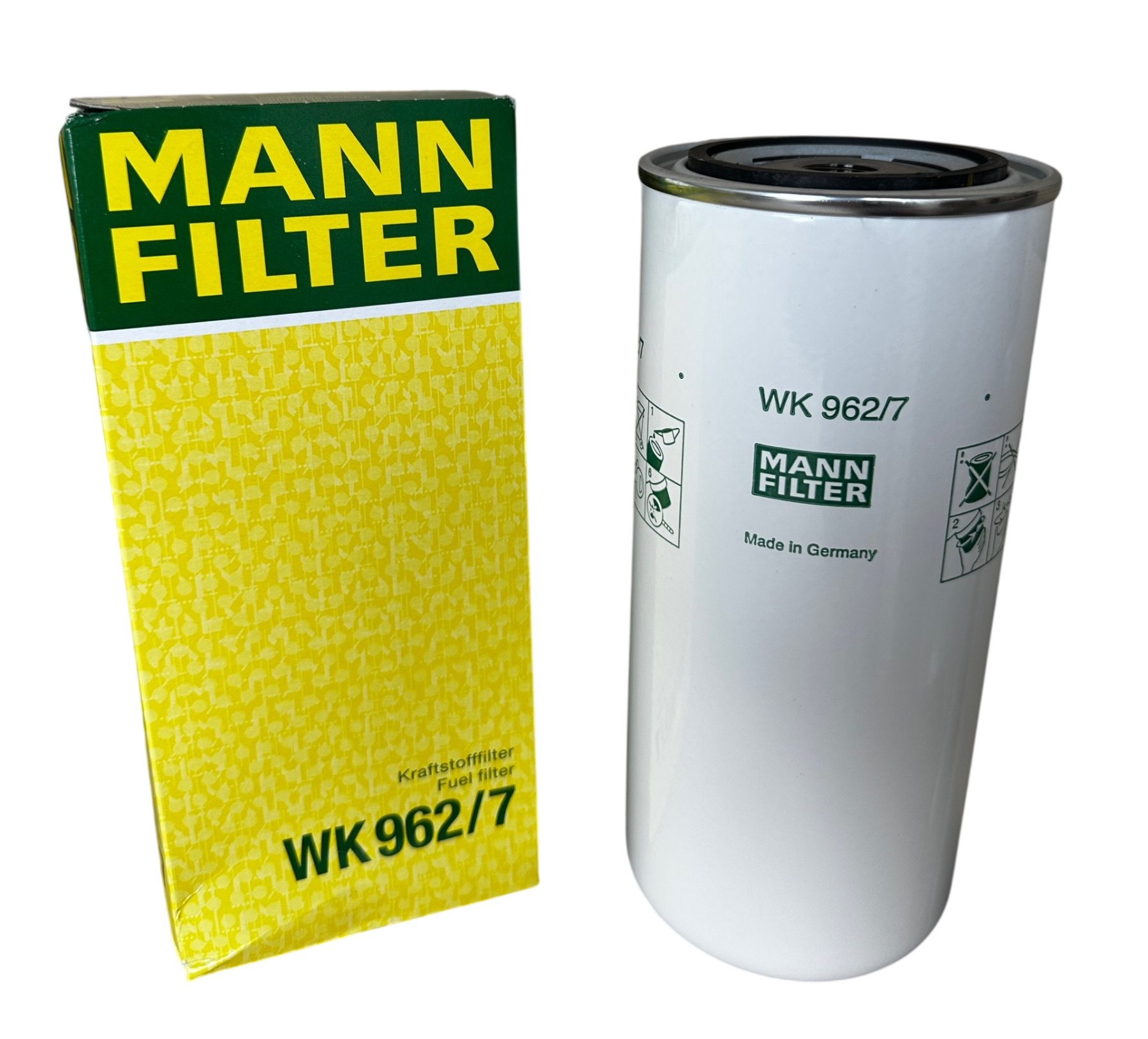 Топливный фильтр MANN-FILTER WK 962/7
