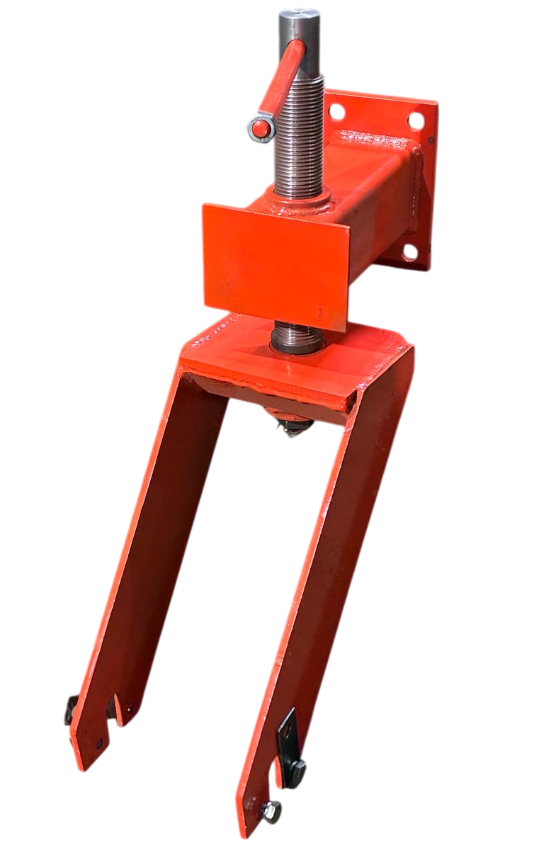 Стойка опорного колеса щеточного оборудования МТЗ-80, МТЗ-82 5х10