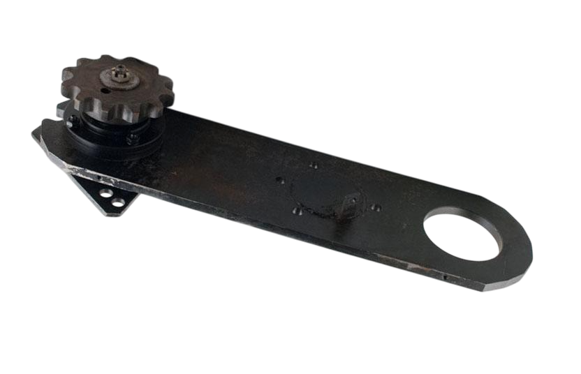 Щека левая в сборе с подшипником,наконечником и звездочкой КО-713-20.08.000