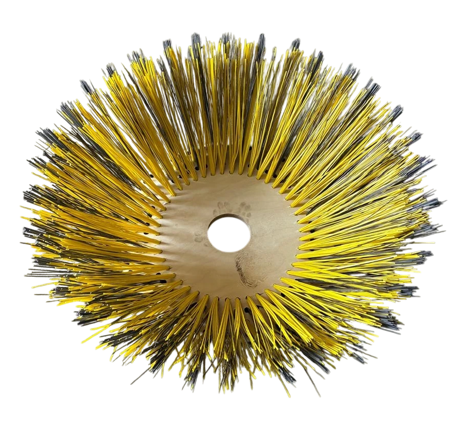 Щетка лотковая 120*550 (4 ряда м/п/м/п ) фанера