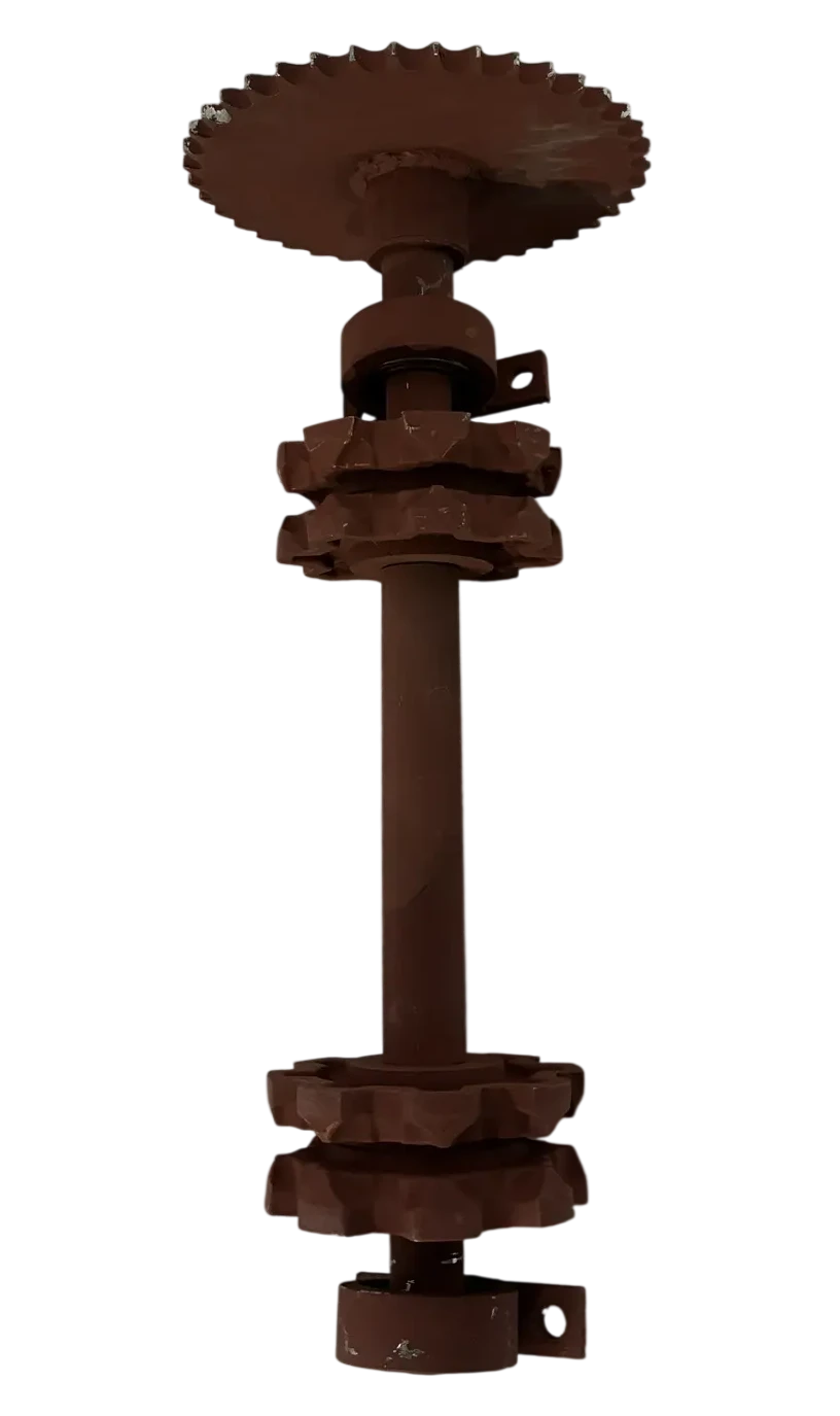 Вал привода транспортера задний Л-415 415.00-140 в сборе