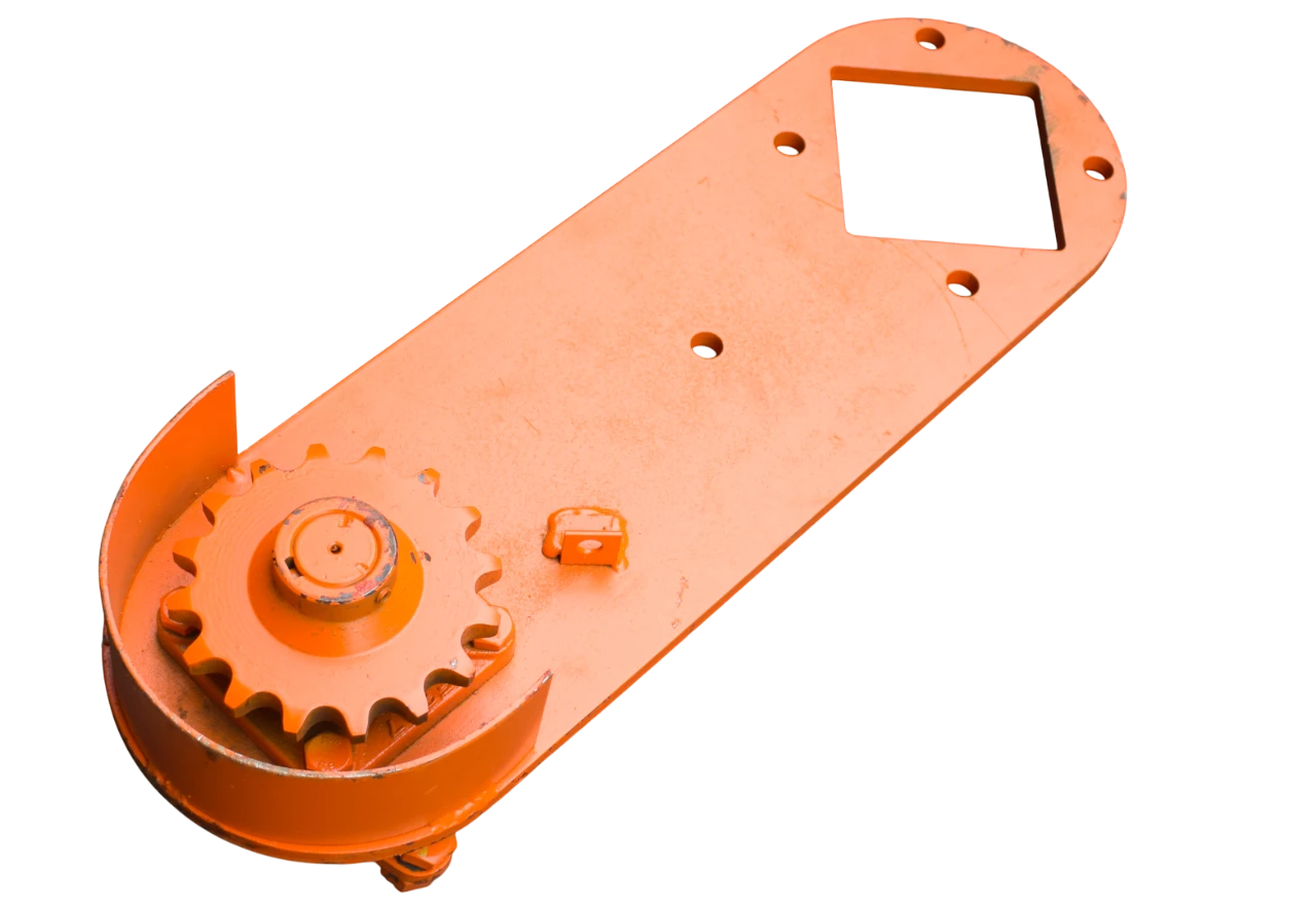 Щека левая ЩО-2.02.02.000А в сборе (под корпусные подшипники)