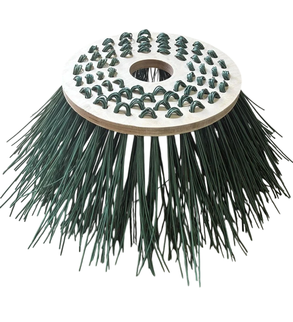 Щетка лотковая 100*400 (4 ряда, п/п/п/п) фанера