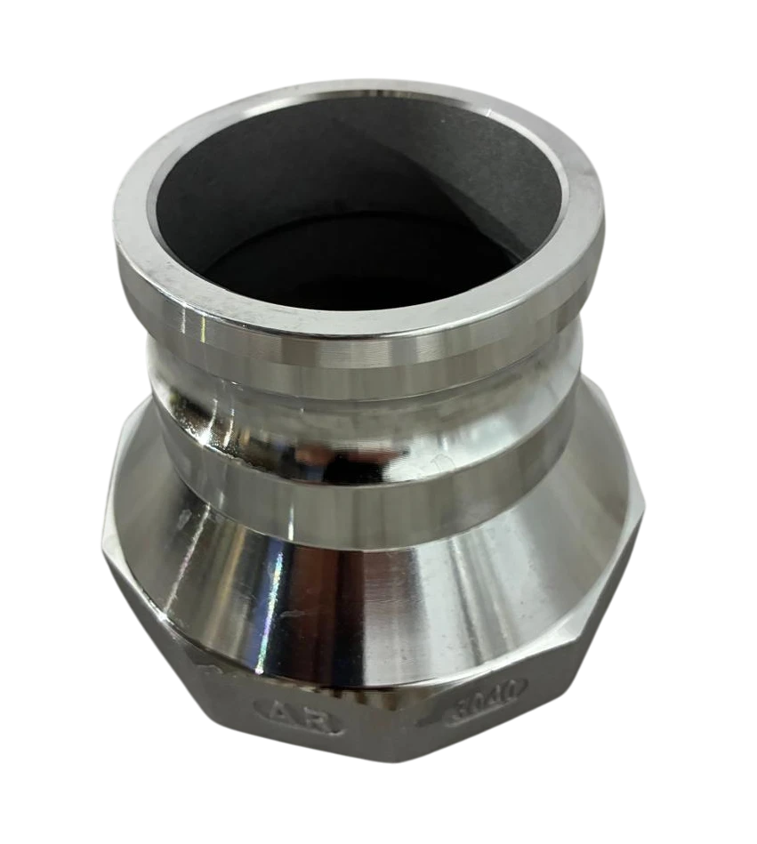 Камлок переходной алюм. А-3040 (ПАПА 75мм + внутр. резьба 100мм) 3х4 HIMPT