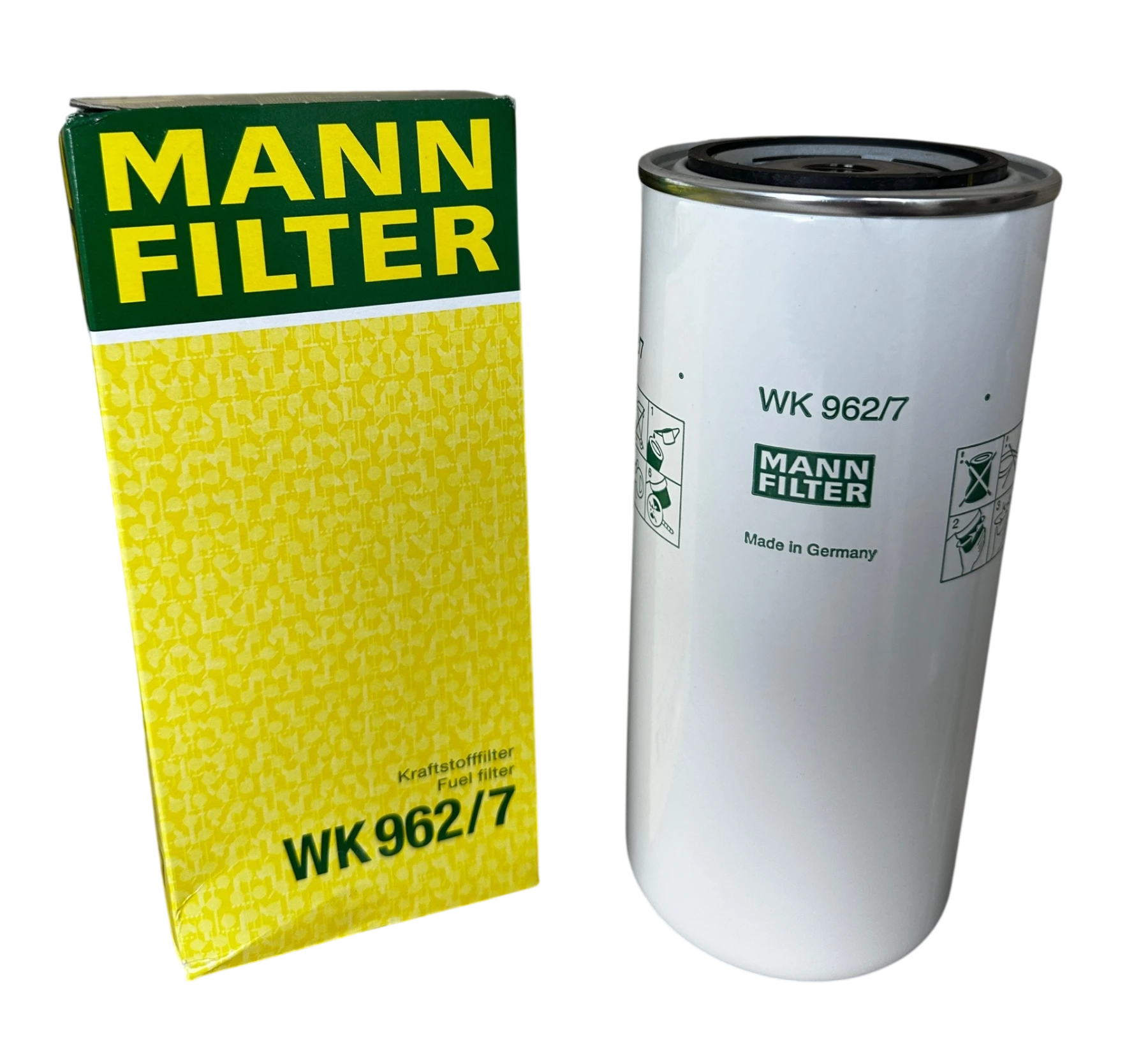Топливный фильтр MANN-FILTER WK 962/7