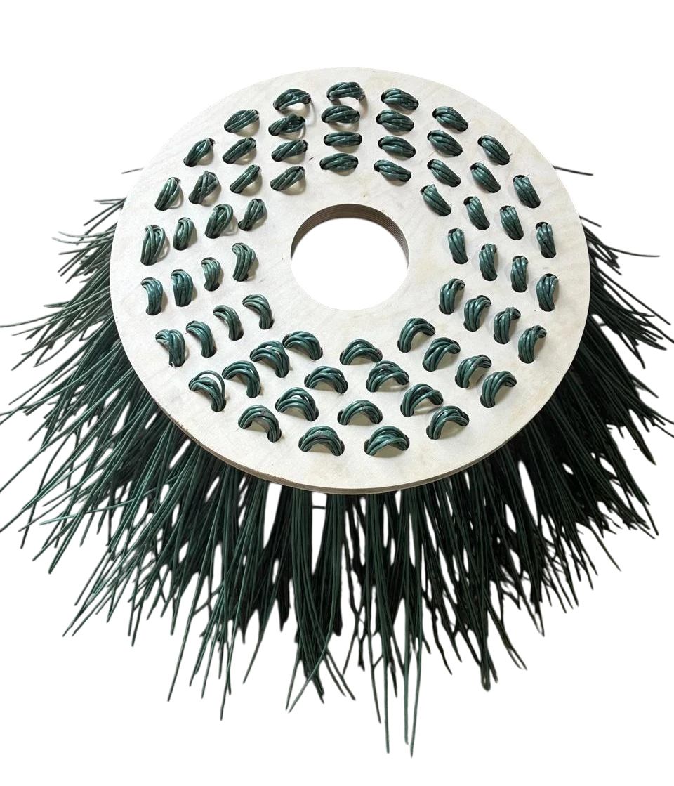 Щетка лотковая 100*400 (4 ряда, п/п/п/п) фанера